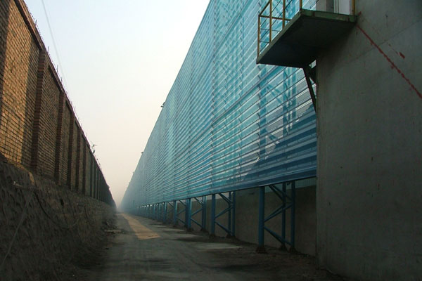 河北宣鋼防風抑塵網工程